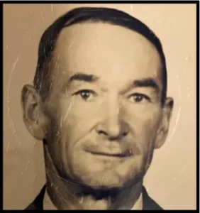 vintage sepia portrait of elderly man