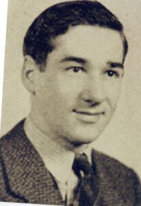 Vintage sepia headshot of young man
