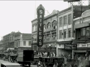Sattler’s Department Store, Buffalo, New York — Where Rosa purchased Hilda and Fred’s First Communion attire, early 1930s